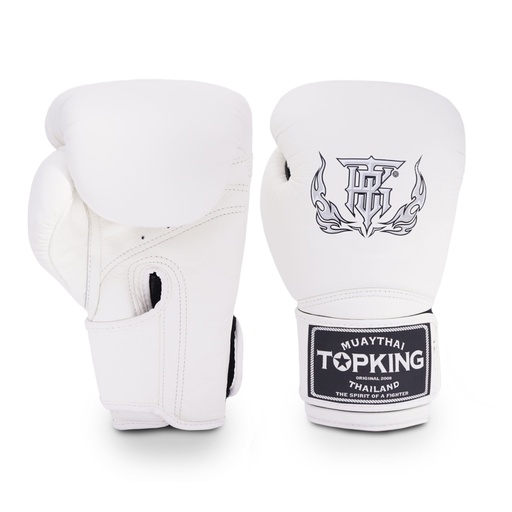 Top King Boxing Gloves Super, White