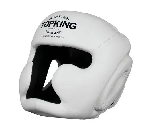 Top King Head Guard Full Coverage, White