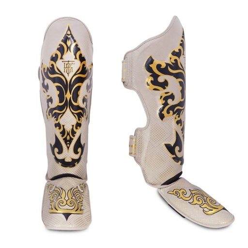 Top King Shin Guards Kanok, Beige