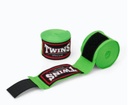Twins Boxbandagen CH6 3m Halbelastisch, Grün