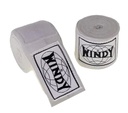 Windy Boxbandagen 4,5m Halbelastisch, Weiß