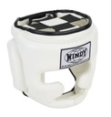 Windy Head Guard Leather, White