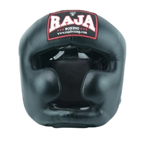 Raja Head Guard Synthetic Leather, Black