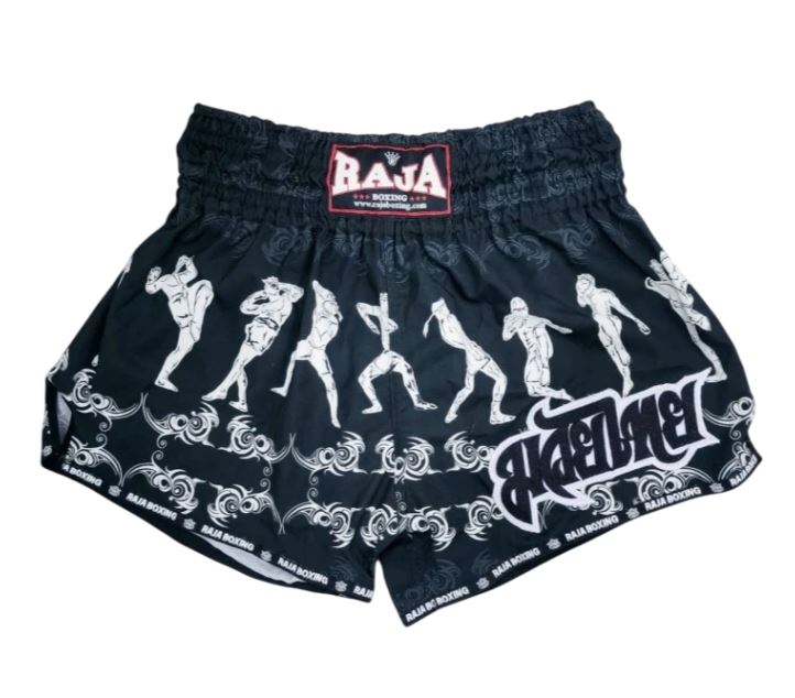 Raja Muay Thai Shorts Basic, Black