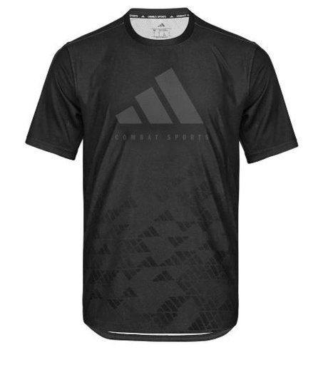 adidas T-Shirt Tech Line Combat Sports, Schwarz