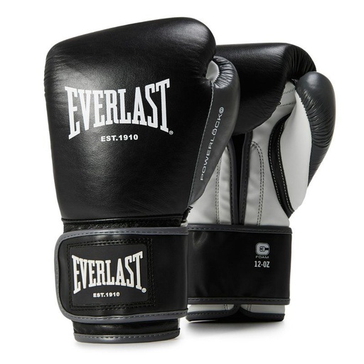 Everlast Boxing Gloves Powerlock OG Advanced, Black-White