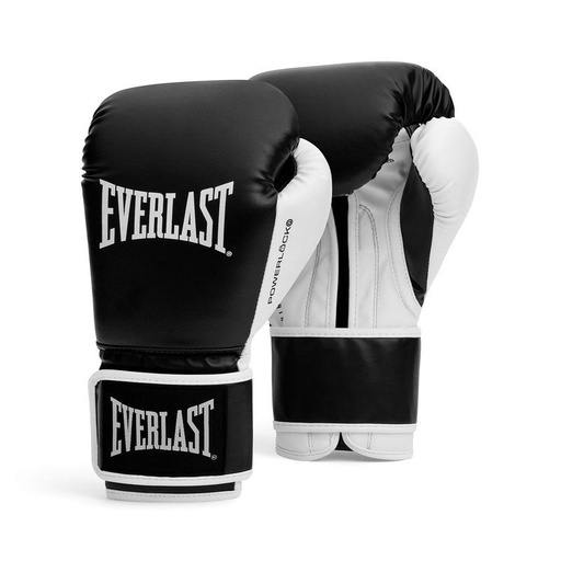 Everlast Boxhandschuhe Powerlock OG, Schwarz-Weiß
