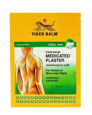 [TBP-14-10-W] Tiger Balm Pflaster 14x10cm Kühlend, 2-er Set