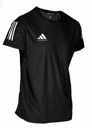adidas T-Shirt Kickboxing Polyester, Schwarz