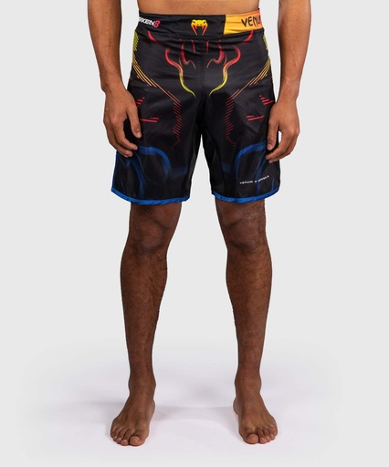 Venum Fight Shorts Tekken 8 Yoshimitsu, Black-Orange