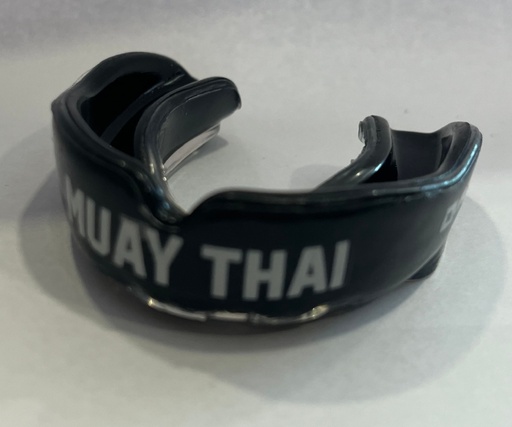 [QMGMX1-S-MT] Quantum Mundschutz MX1 Muay Thai, Schwarz