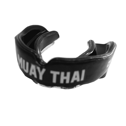 [QMGMX1-S-MT] Quantum Mundschutz MX1 Muay Thai, Schwarz