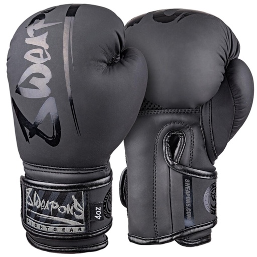 8Weapons Boxhandschuhe Unlimited Kids, Schwarz