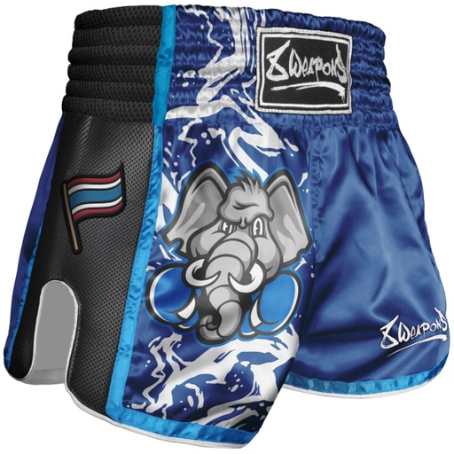 8Weapons Muay Thai Shorts Jipe Kids, Blue