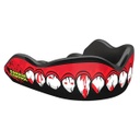Damage Control Mundschutz High Impact Bleeding Fangs, Schwarz-Rot