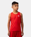 Venum Tank Top Contender Kids Polyester, Rot