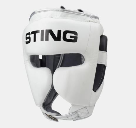 Sting Head Guard Viper, White-Black