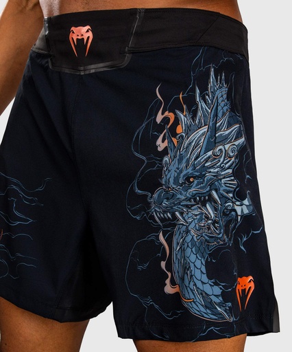 Venum Fight Shorts Thunder Dragon, Schwarz-Kupfer