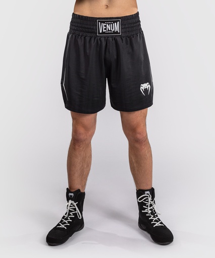 Venum Boxhose Stealth, Schwarz-Weiss