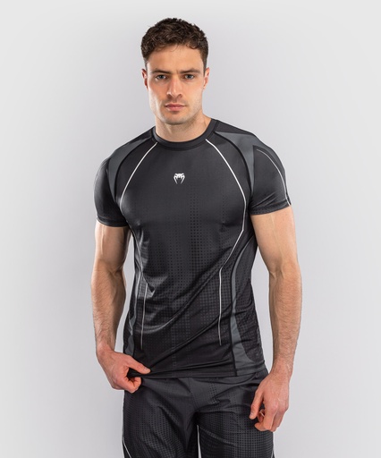 Venum Dry-Tech T-Shirt Stealth, Schwarz-Weiss