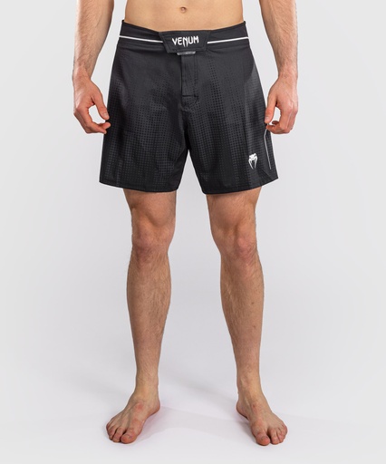 Venum Fight Shorts Stealth, Black-White