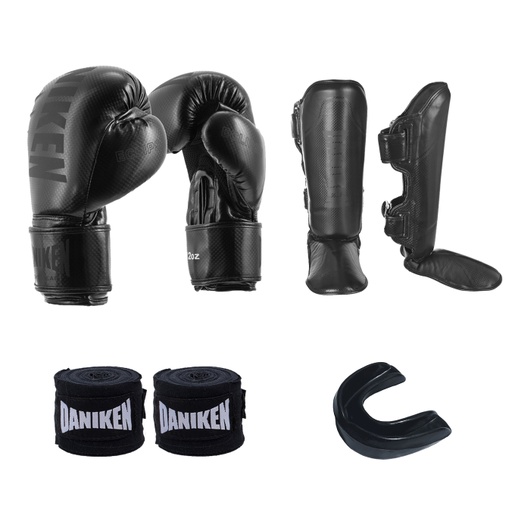 Muay Thai Set Eclipse, Schwarz
