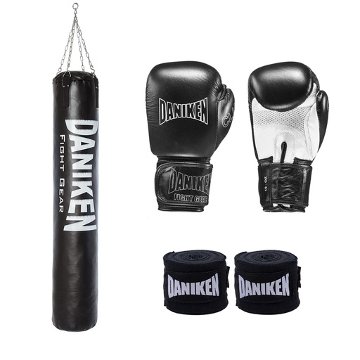 Heavy Bag Bundle Muay Thai 180cm, Black