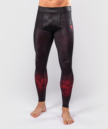 Venum Compression Pants Spectre, Black-Red