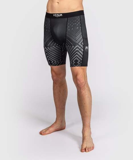 Venum Compression Shorts Midnight Fury, Black-Silver