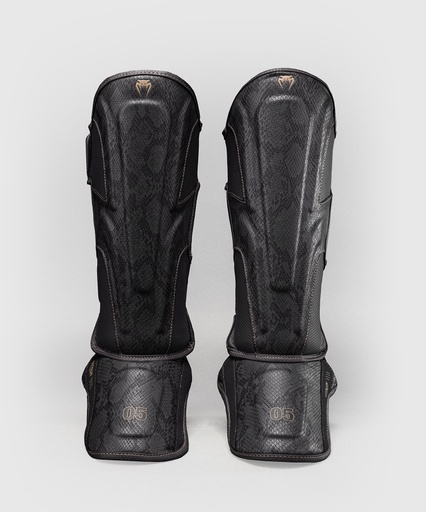 Venum Shin Guards Impact Evo Scales, Dark Grey