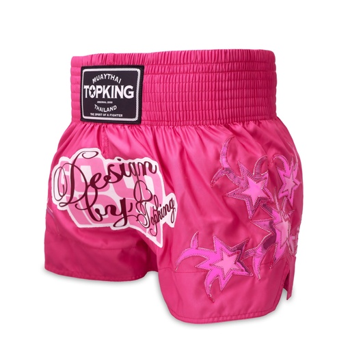 Top King Muay Thai Shorts TKTBS-254, Pink