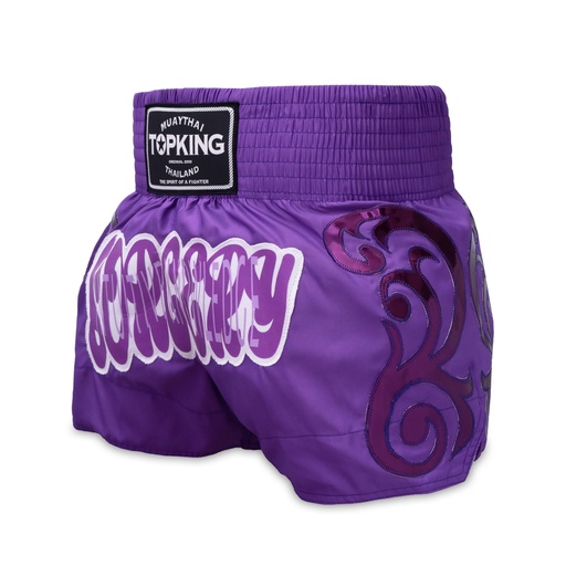 Top King Muay Thai Shorts TKTBS-257, Purple