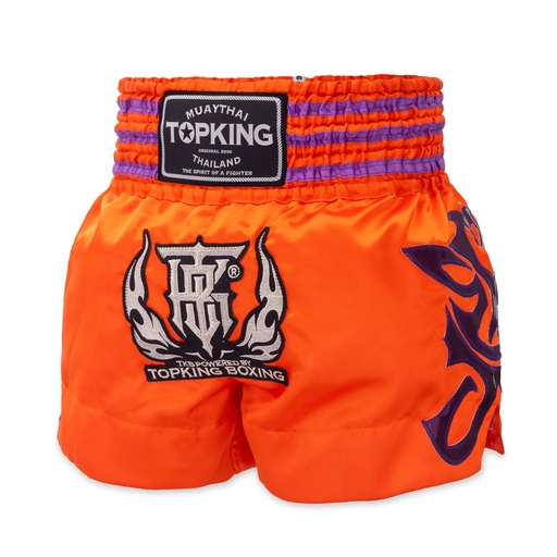 Top King Muay Thai Shorts TKTBS-270, Orange