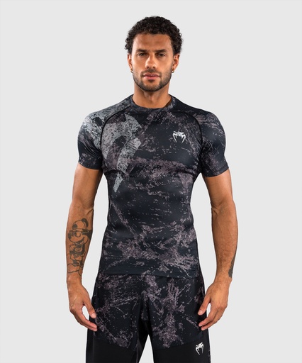 Venum Rash Guard Rage &amp; Workout, Black-Grey