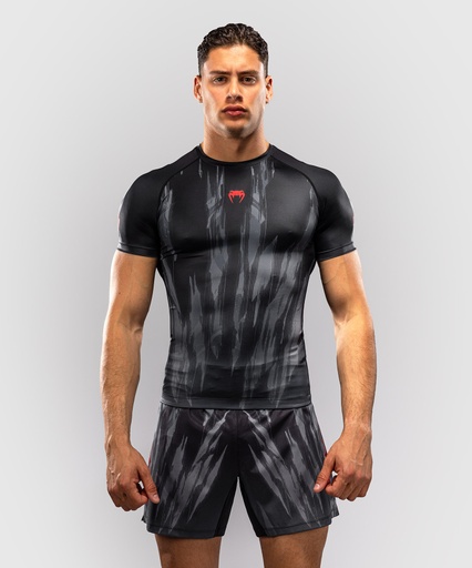 Venum Rash Guard Demon, Black-Grey