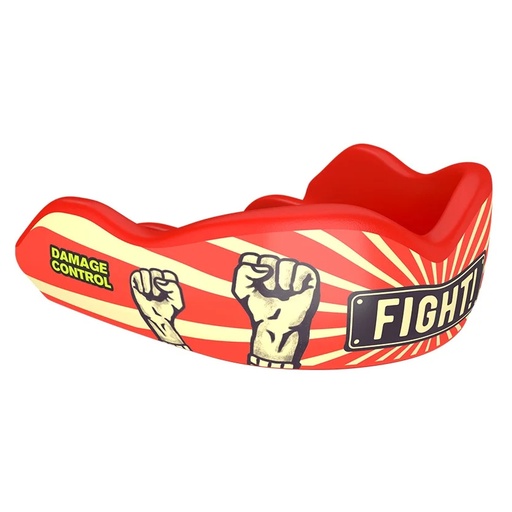 [DC-HI-10013-SR-R] Damage Control Mundschutz High Impact Fight, Rot