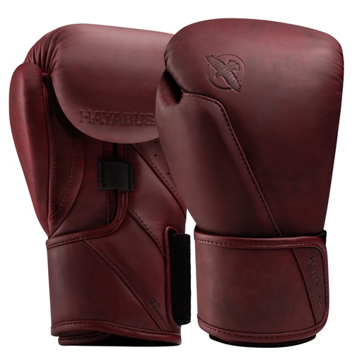 Hayabusa Boxing Gloves T360 Leather, Cabernet Red