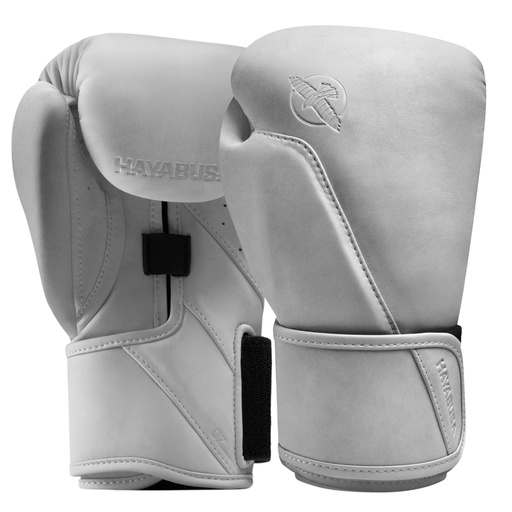 Hayabusa Boxhandschuhe T360 Leder, Seerauch Weiss
