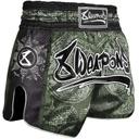 8Weapons Muay Thai Shorts Carbon Yantra, Grün