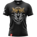 8Weapons T-Shirt Sak Yant Tigers, Schwarz