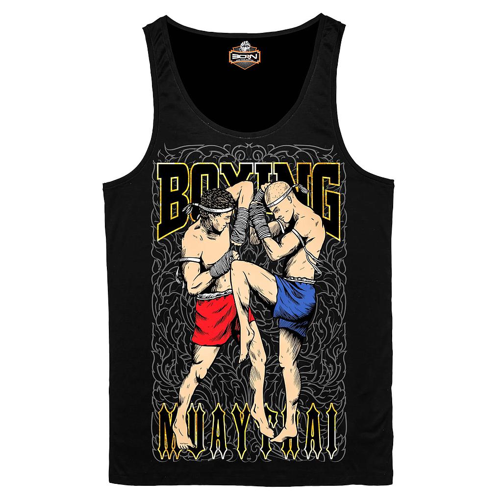 Born To Be Muay Thai Tank Top SL 8020, Baumwolle