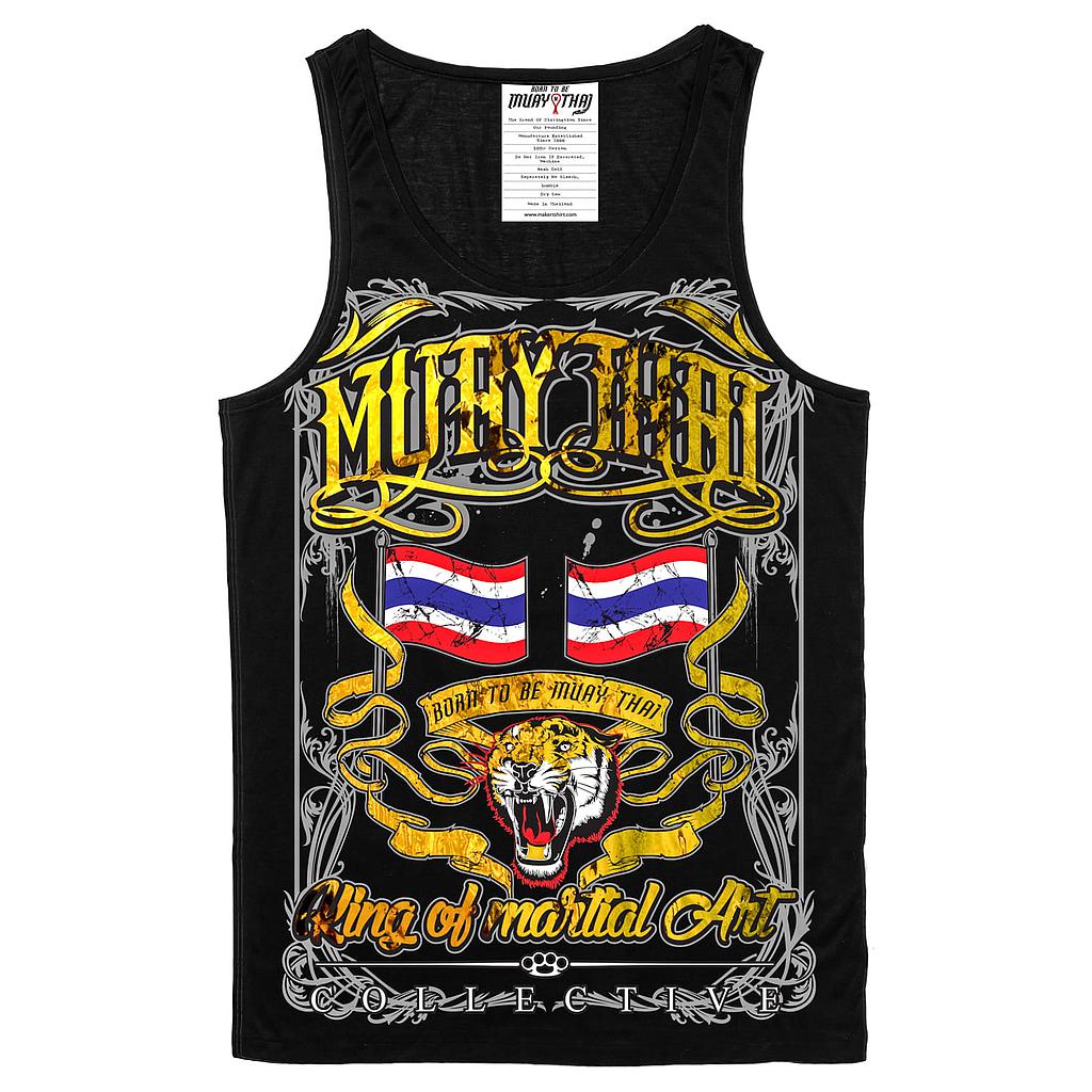 Born To Be Muay Thai Tank Top SL 8042, Baumwolle