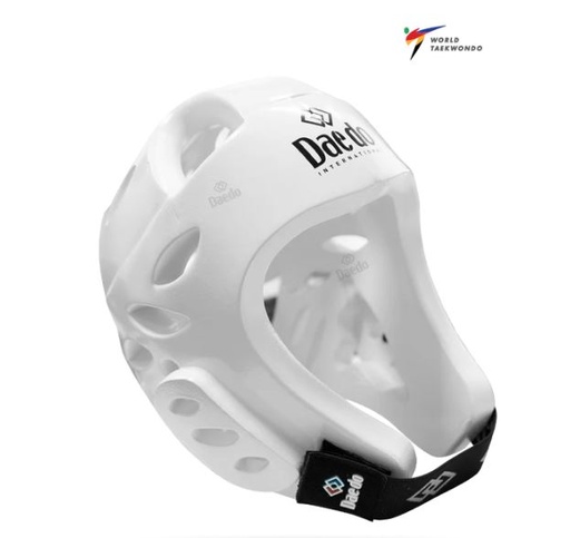SALE 386 Daedo Kopfschutz Taekwondo WT, Weiß
