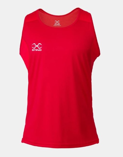 Sting Boxing Tank Top Mettle 2.0 WB Competition, Rot