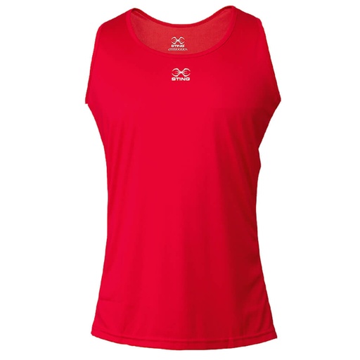 Sting Boxing Tank Top Mettle Competition, Rot
