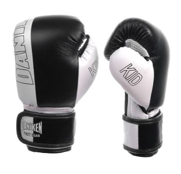 Daniken Boxhandschuhe Kid, Schwarz-Weiss