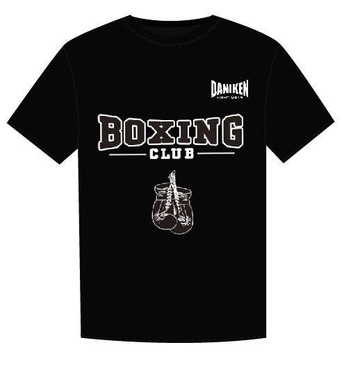 Daniken T-Shirt Boxing Club, Schwarz