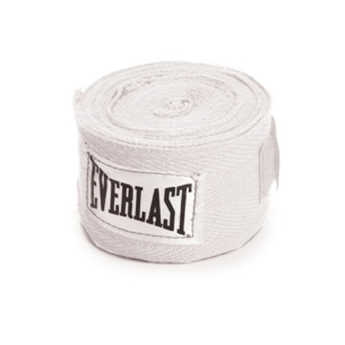 [870860-W-3] SALE 321 Everlast Boxbandagen 3m Unelastisch, Weiß