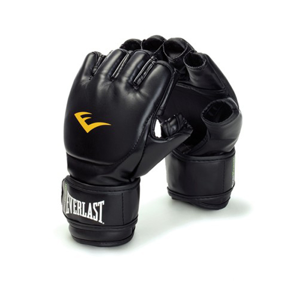 Everlast MMA Handschuhe Grappling, Schwarz