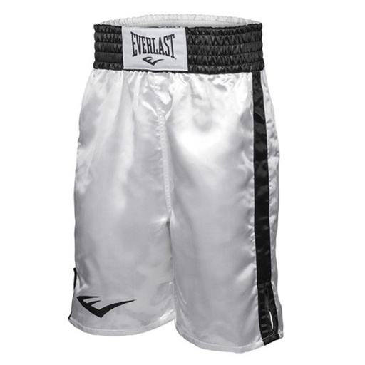Everlast Boxing Shorts Pro Classic, White-Black
